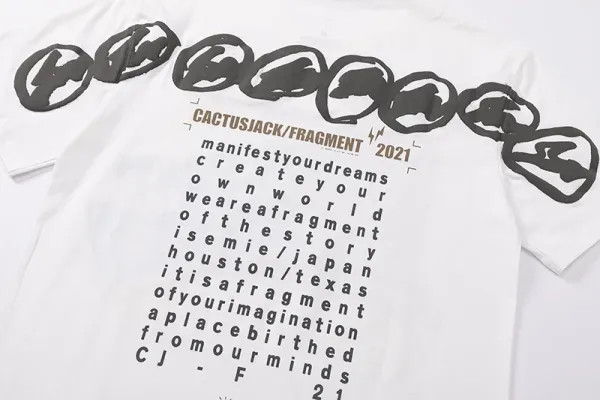 Hellstar Studios Graphic Print Oversized T-Shirt White - 26