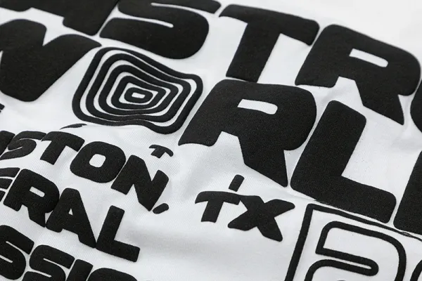 Hellstar Studios Graphic Print Oversized T-Shirt White - 28