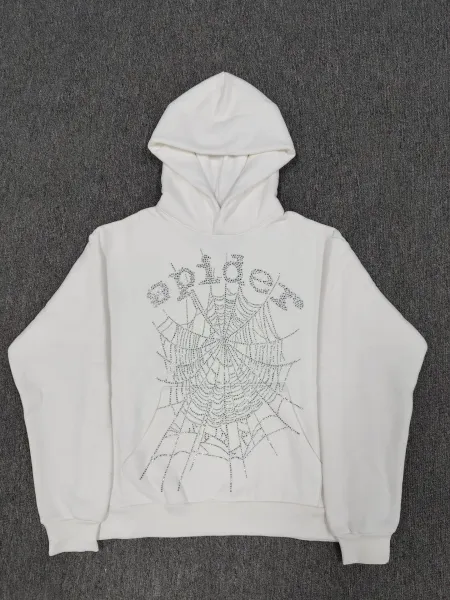 Spider! Spider Web Graphic Hoodie Black - 2