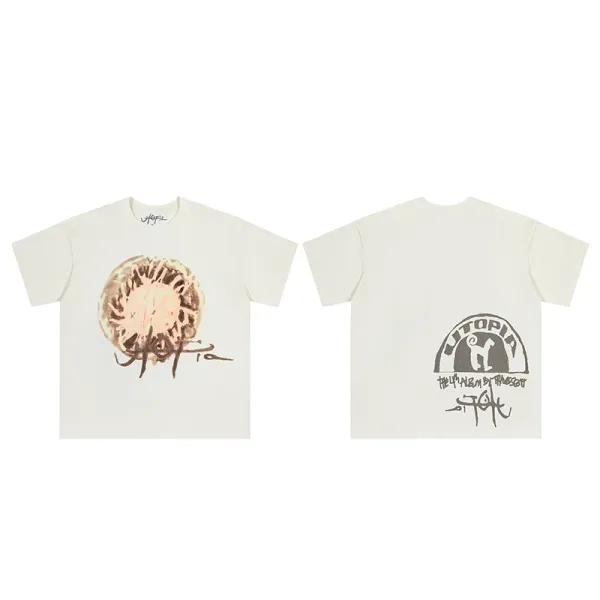 Design Utopia x Transcend The Utopia Album T-Shirt Off-White T-Shirts - 1