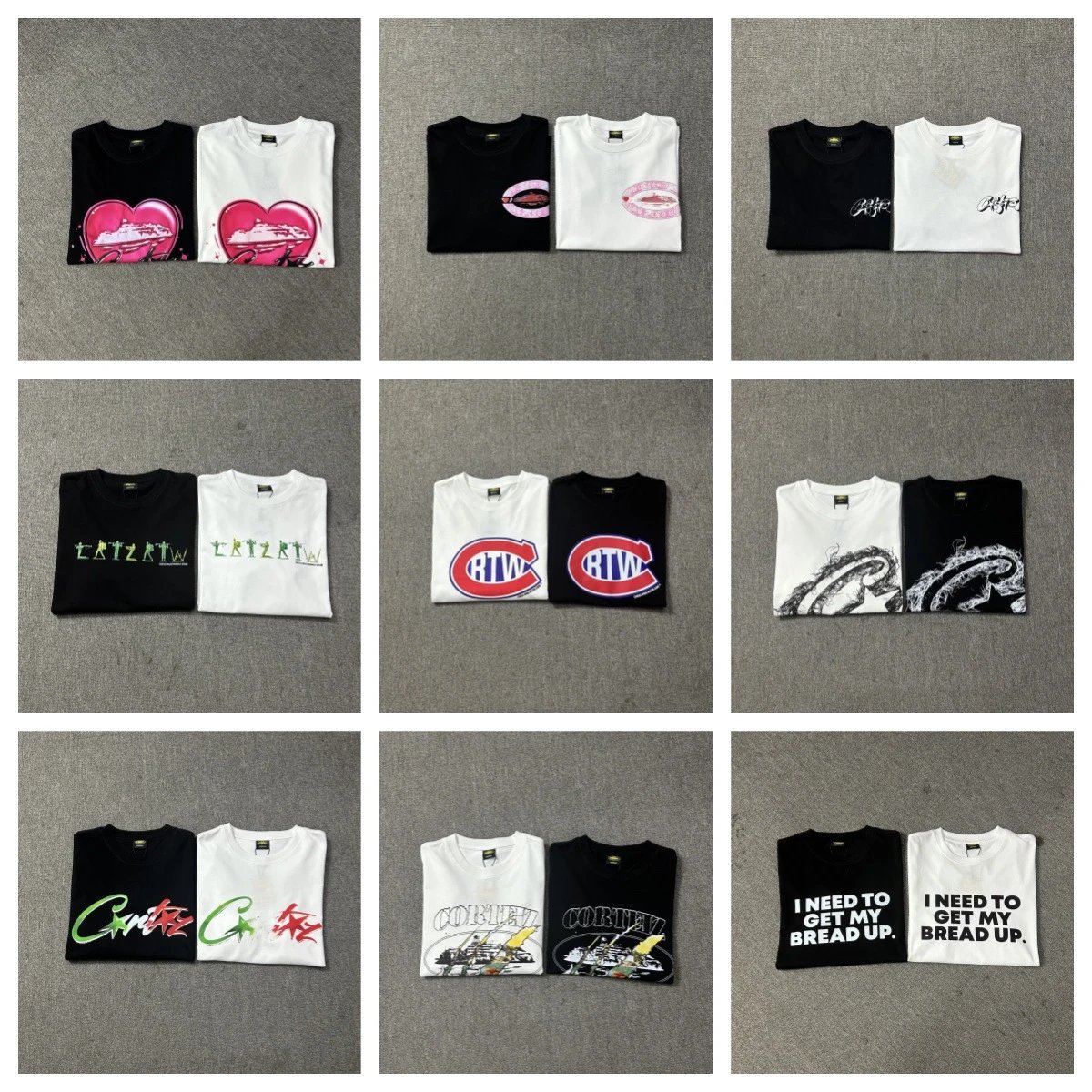 T恤短袖字母Logo印花