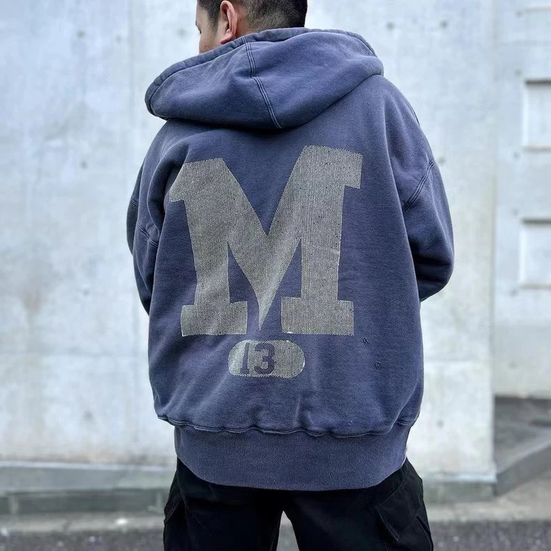 Saint Tears Graffiti Print Hoodie White - 24
