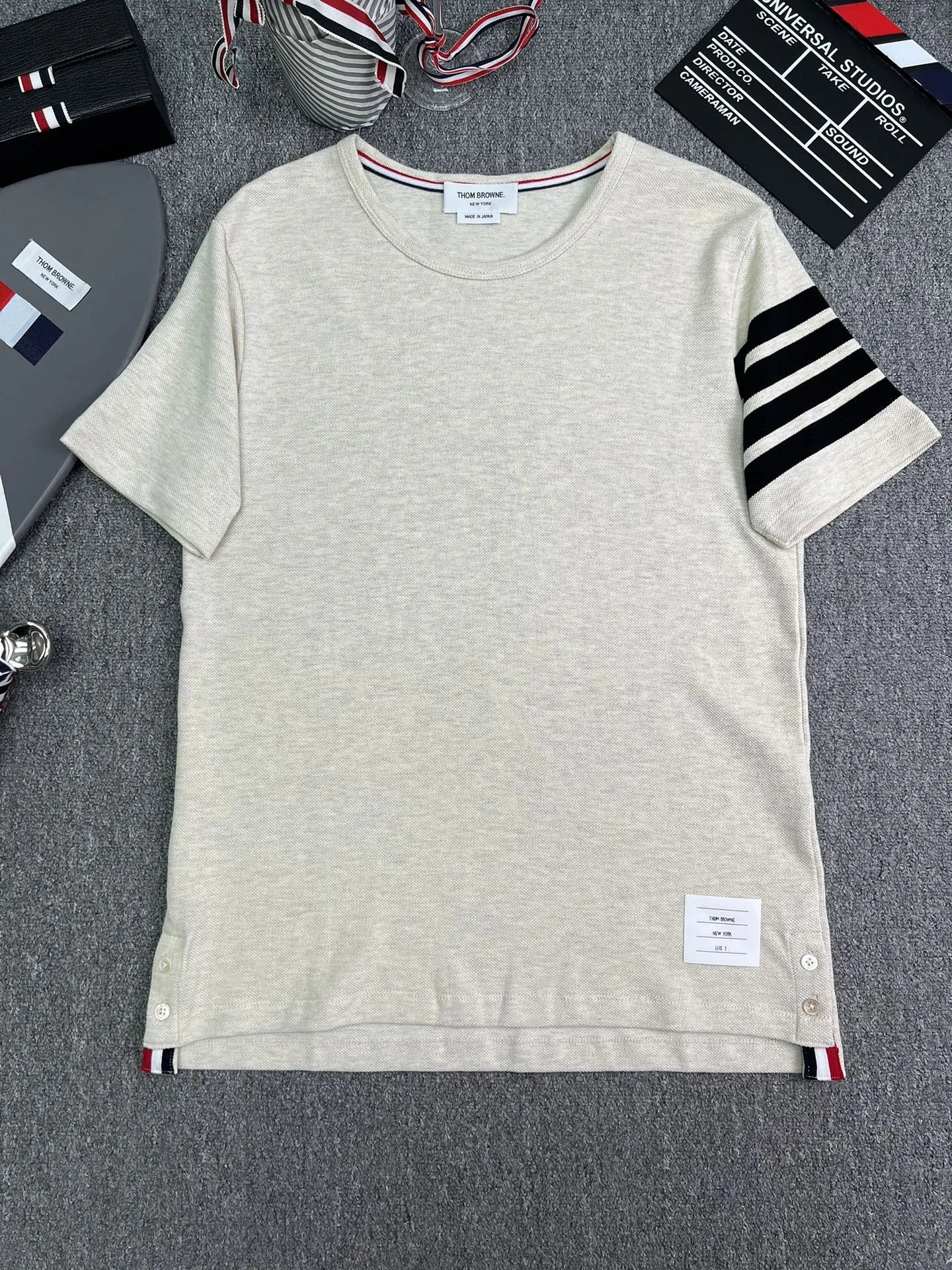 Striped T-Shirt and Shorts Set photo 2