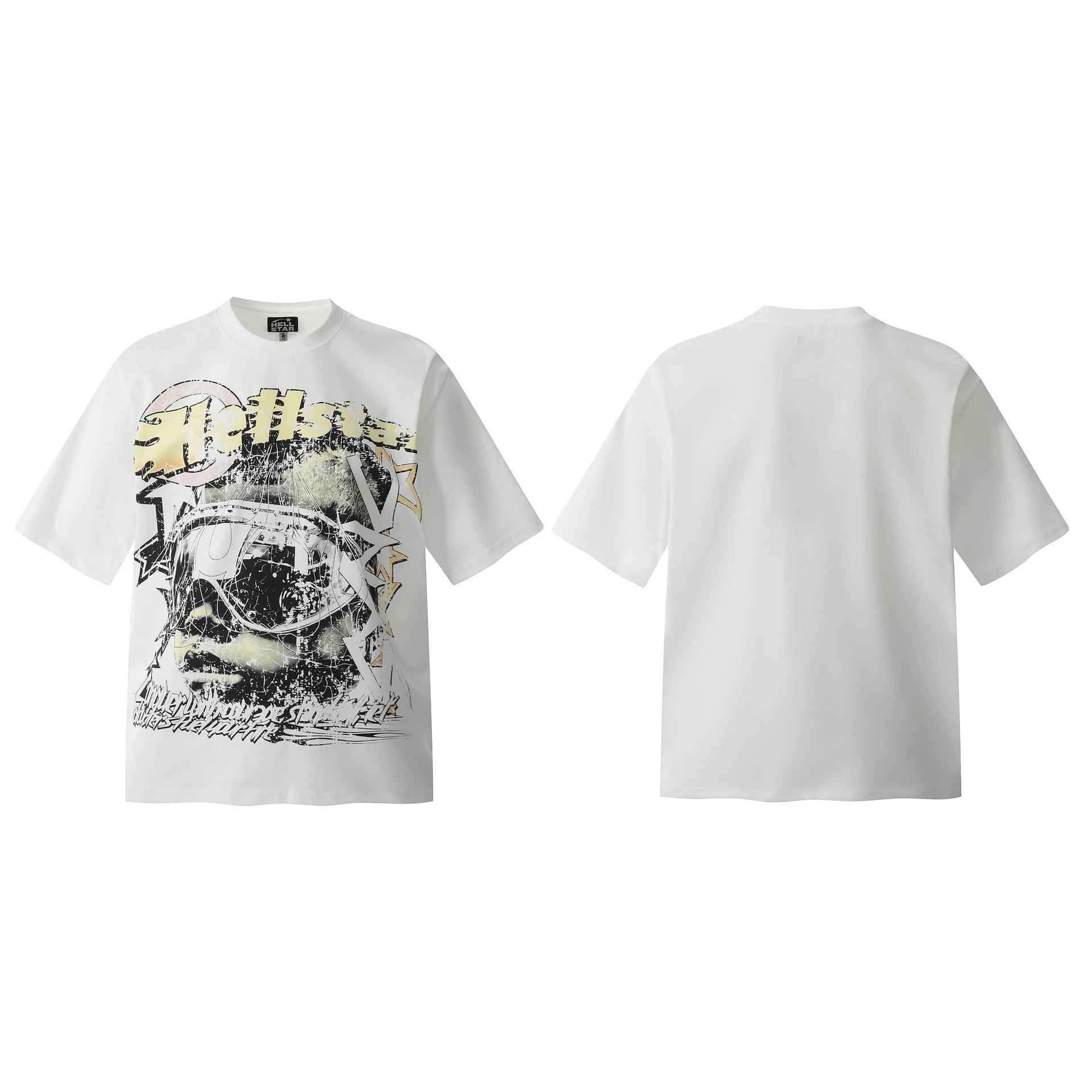 Vintage Letter Loose T-Shirt photo 7