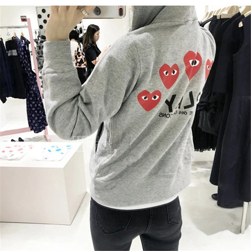 Comme Des Garçons Play Heart Black Eye Hoodie