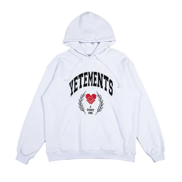 Vetements Haute Couture White Hoodie - 58