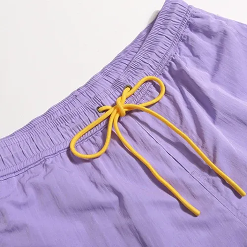 Drew House Smiley Logo Swim Trunks Olive Green Shorts - 8