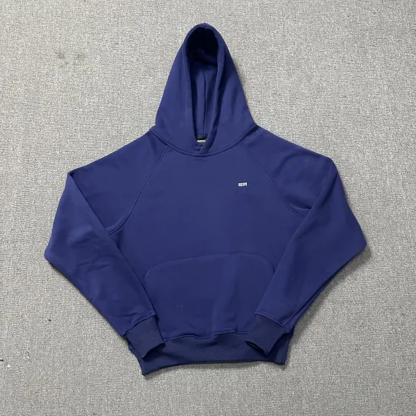 6PM Logo Hoodie Navy Blue Hoodie - 1