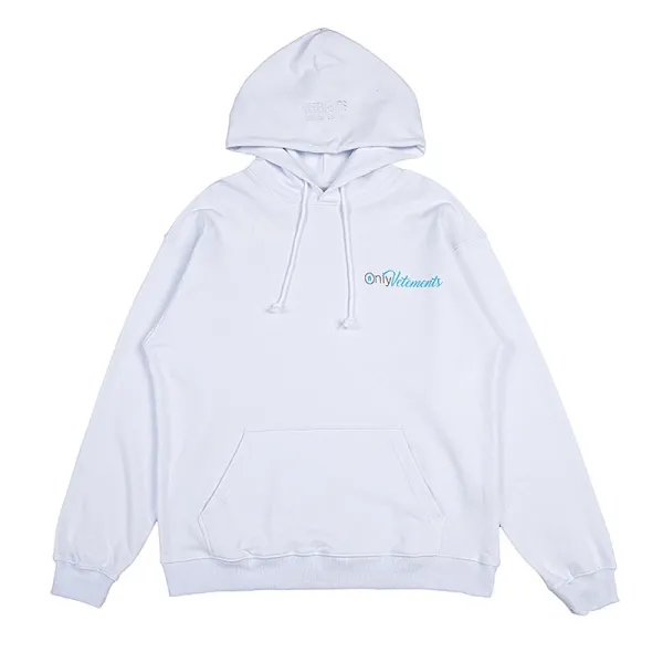 Vetements Haute Couture White Hoodie - 61