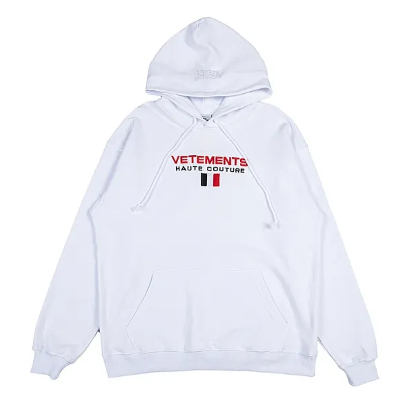 Vetements Haute Couture White Hoodie - 1