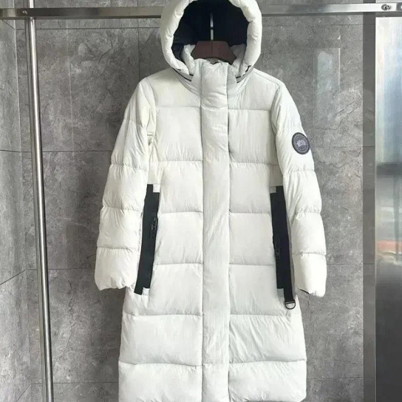 Canada Goose Expedition Parka White Down Jacket - 1