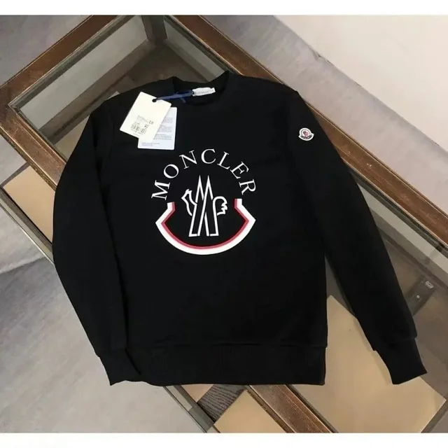 Moncler Hoodies & Sweatshirts Zip-Up Logo Hoodie product detail image 8