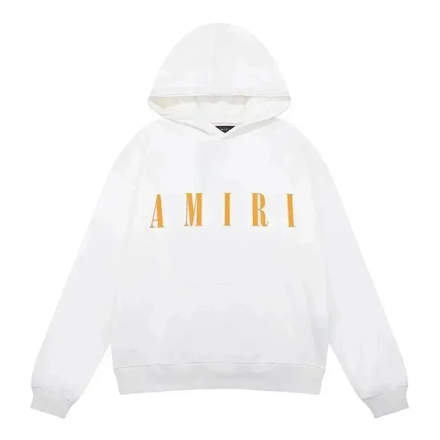 AMIRI Hoodies & Sweatshirts Logo Print Pullover Hoodie product detail image 7