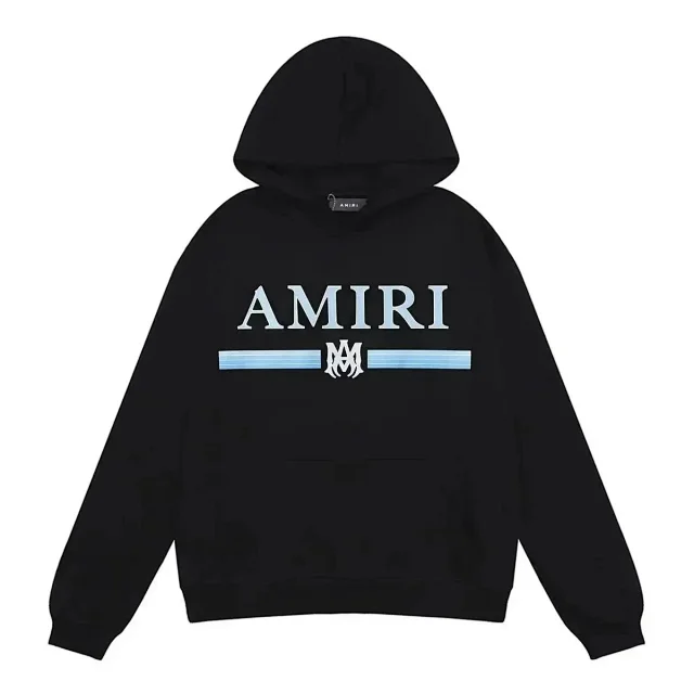 AMIRI Hoodies & Sweatshirts Logo Print Pullover Hoodie product detail image 10