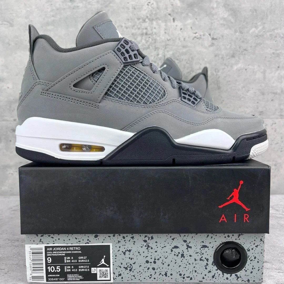 Air Jordan 4 Cool Grey 308497-007