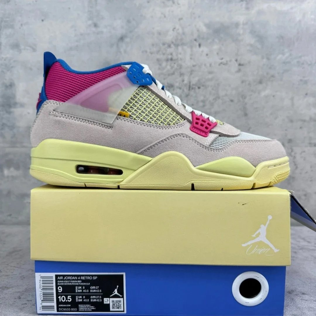 Air Jordan 4 Union White Pink DC9533-800