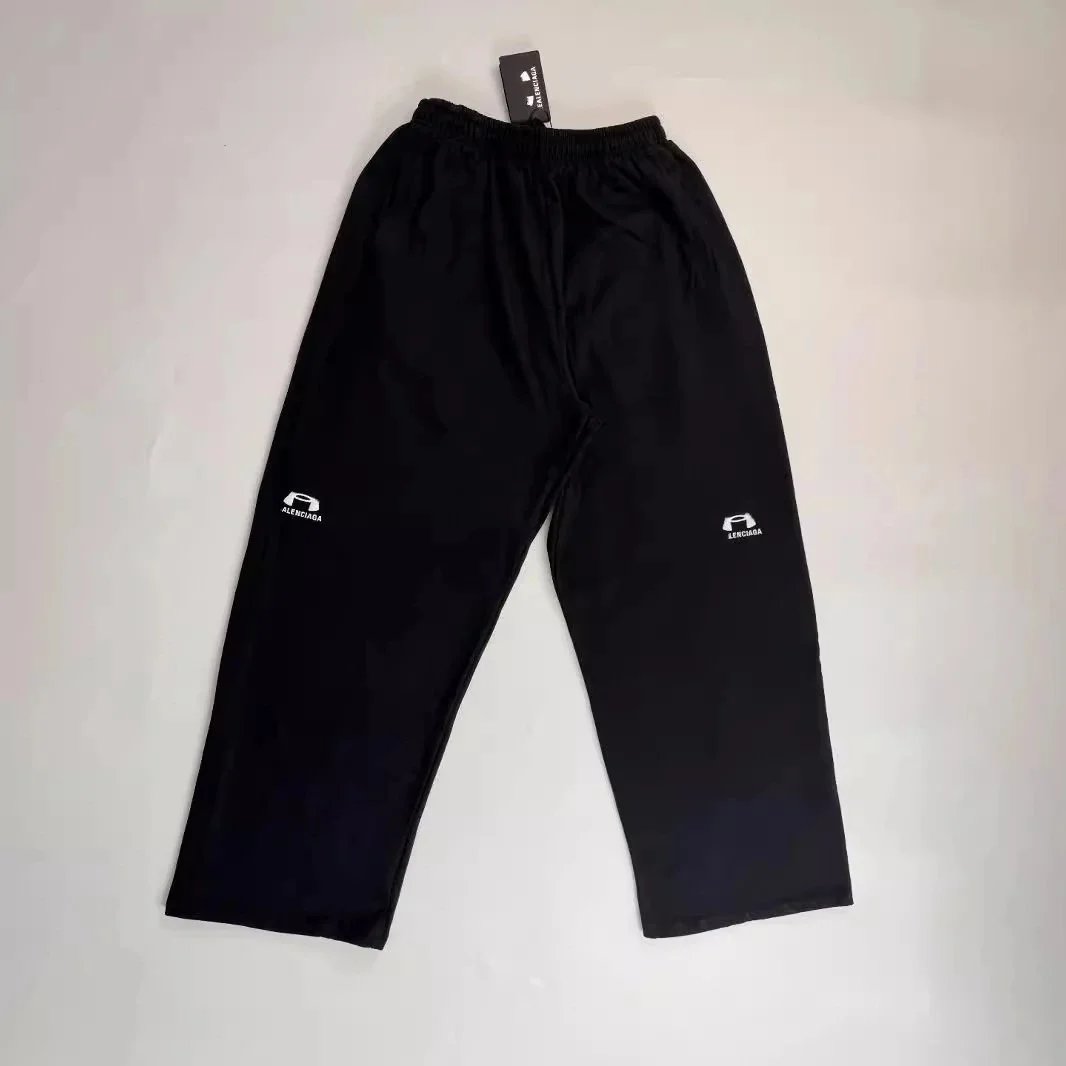 Balenciaga Hooded Zip-Up Black Logo Sweatshirt