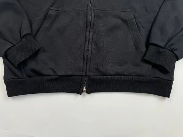 Balenciaga Logo-Embroidered Black Sweatpants - 10