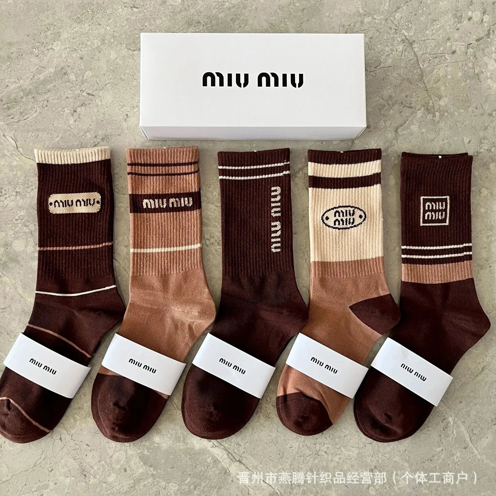 Comfortable Breathable Cotton Long Casual Socks photo 5