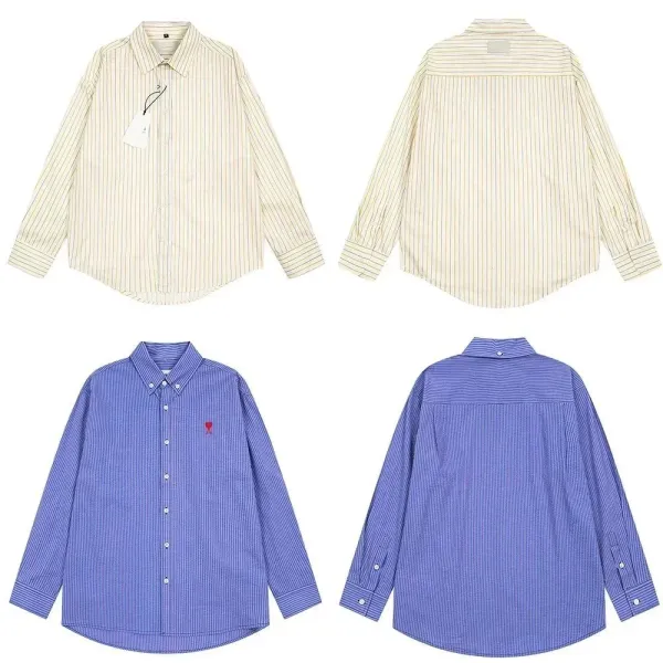 Design Oversized Denim Shirt Blue - 8