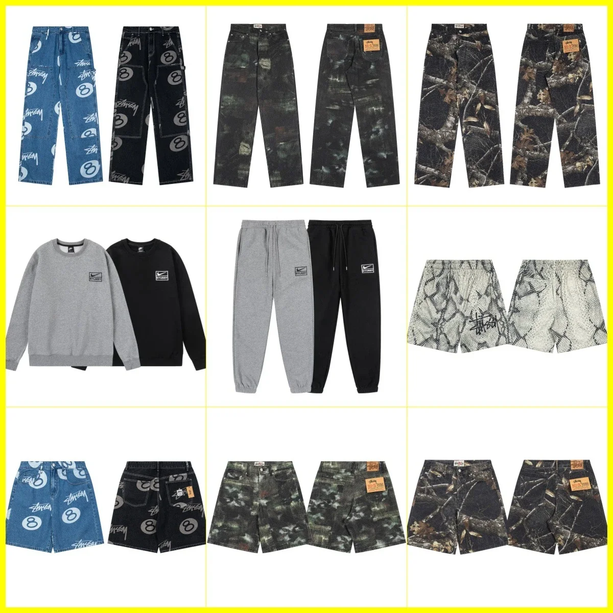 Stussy Straight-Leg Jeans