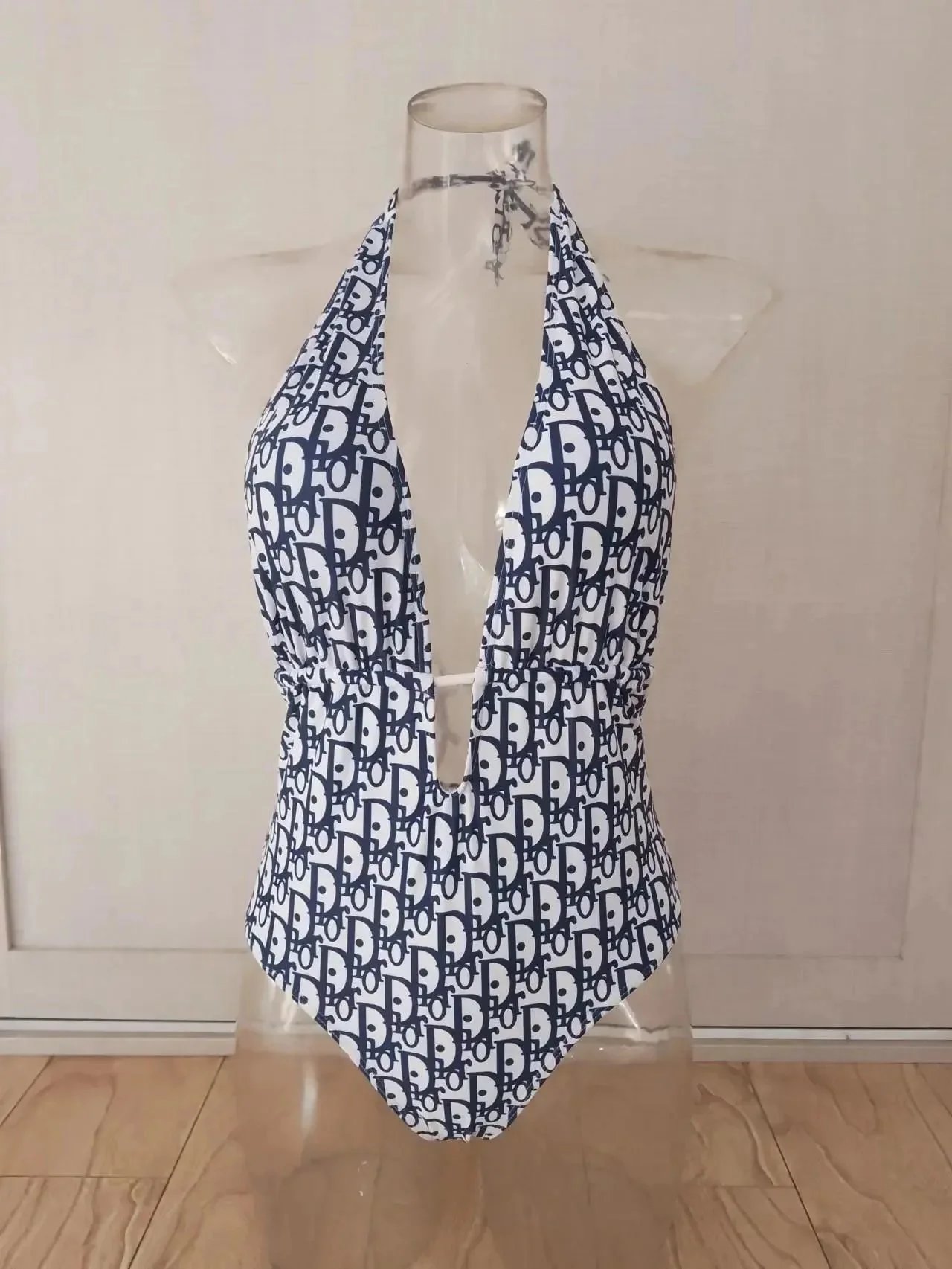Dior Swimwear Oblique Print Triangle Bikini Set — 2.8