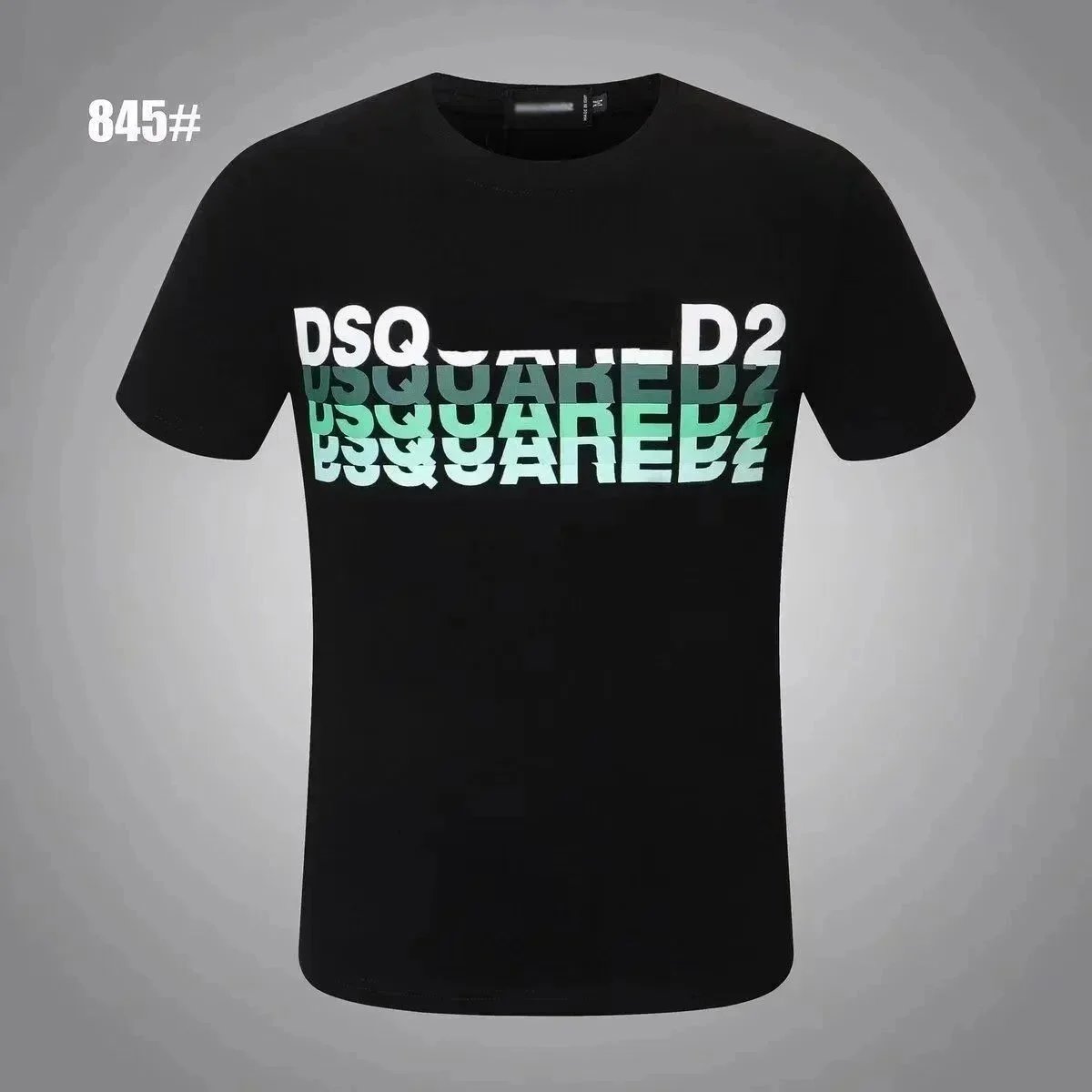Dsquared2 T-Shirts Graphic Logo Short-Sleeve T-Shirt — 26*High version