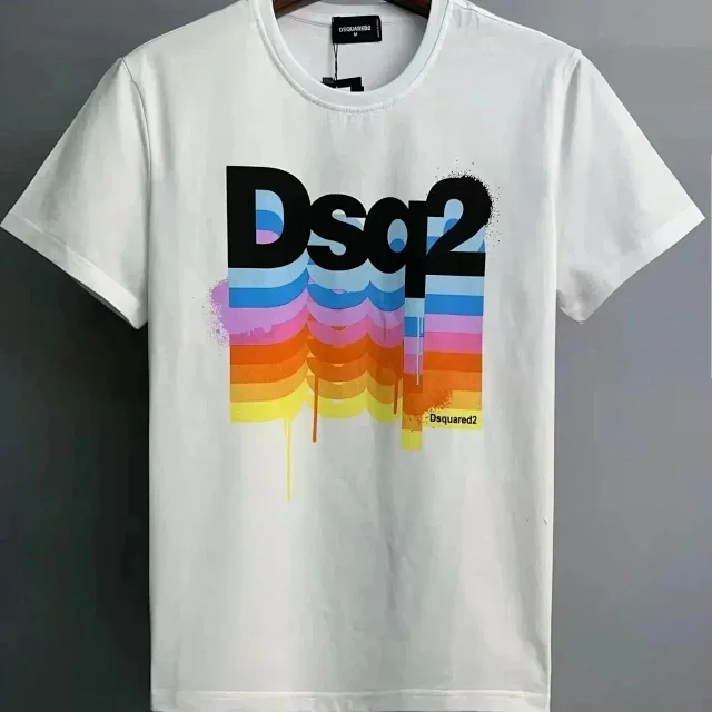 Dsquared2 T-Shirts Graphic Logo Short-Sleeve T-Shirt product detail image 5