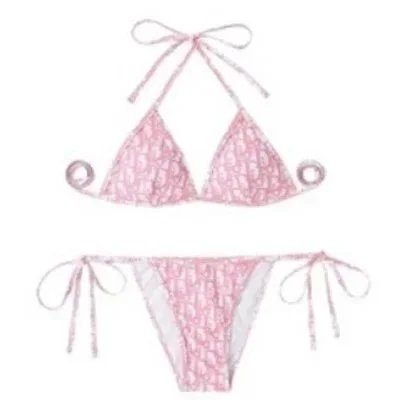 Dior Swimwear Oblique Print Triangle Bikini Set — 1.2