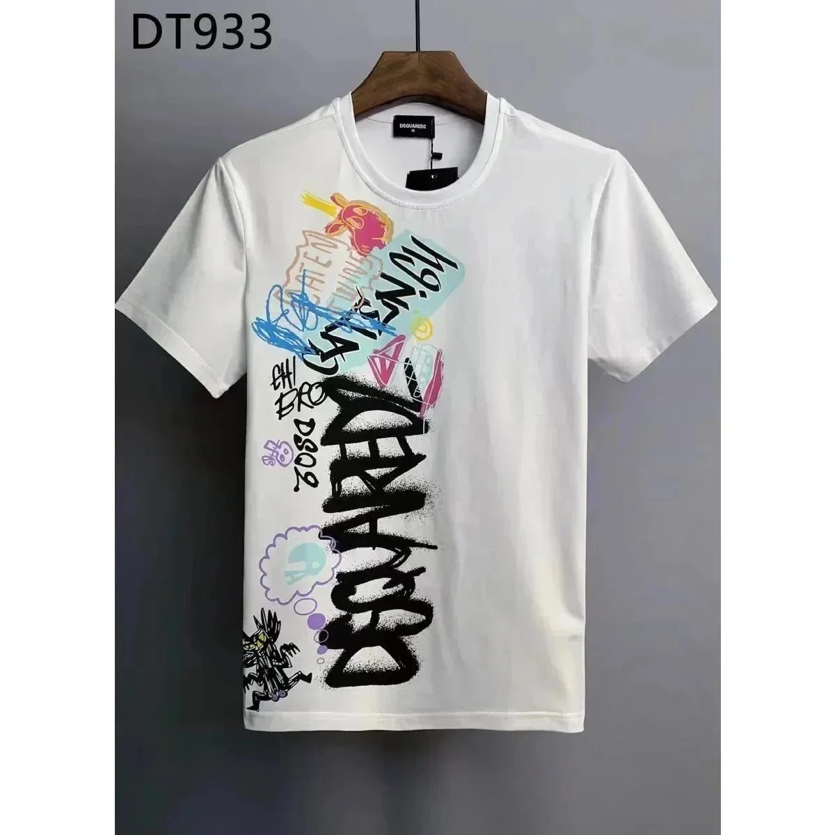 Dsquared2 T-Shirts Graphic Logo Short-Sleeve T-Shirt image 11