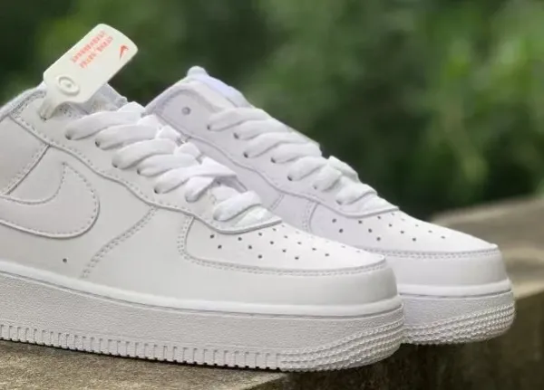 Nike Air Force 1 Low White Sneakers - 1