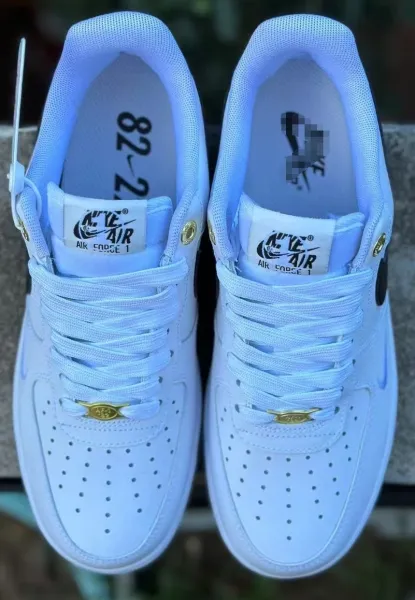 Nike Air Force 1 Low Denim Blue Sneakers - 6