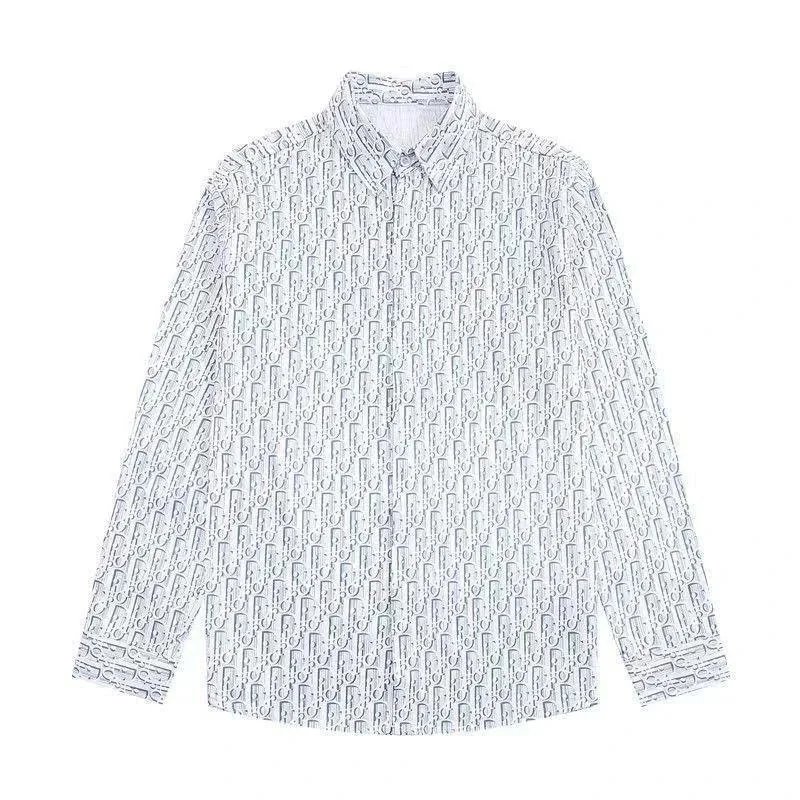 Dior Short-sleeve polo shirt with all-over Oblique motif — 3