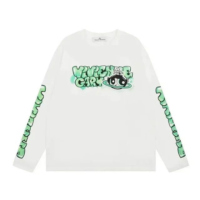 Vivienne Westwood T-Shirts Long-Sleeve Graphic Raglan T-Shirt product detail image 6