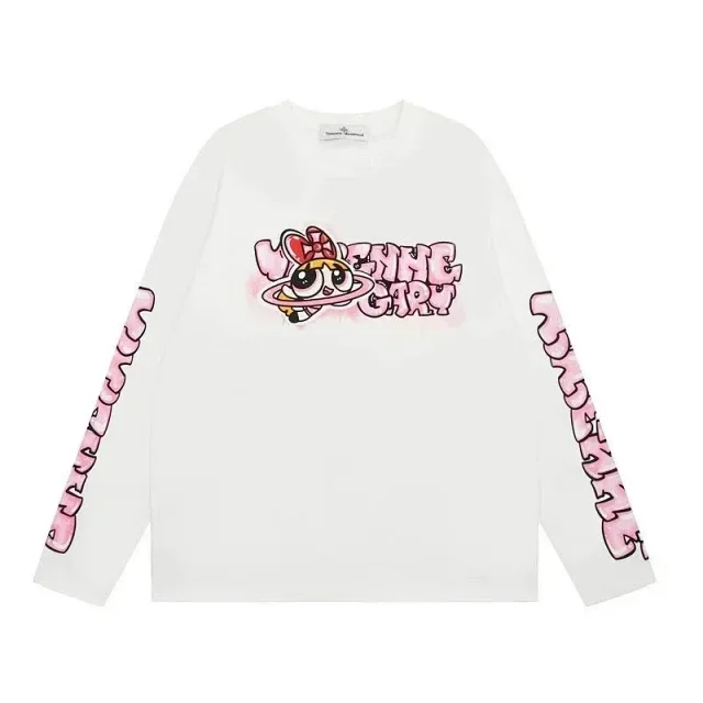 Vivienne Westwood T-Shirts Long-Sleeve Graphic Raglan T-Shirt product detail image 5