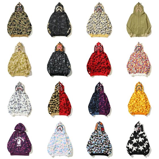 Hooded Zip-Up Sweatshirt Jacket-111