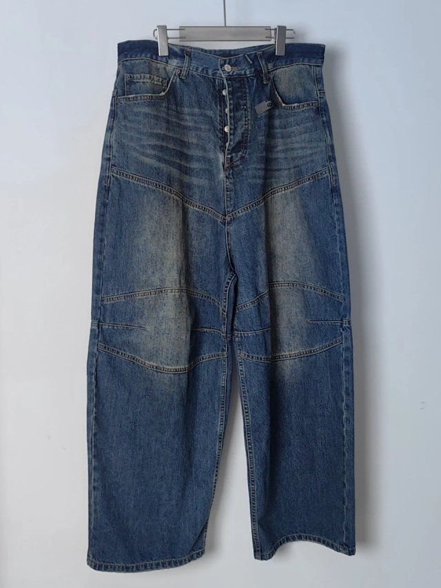 Acne Studios Acne Studios Blue Vintage Loose Fit Unisex Jeans - Buy on Kakobuysheetfind