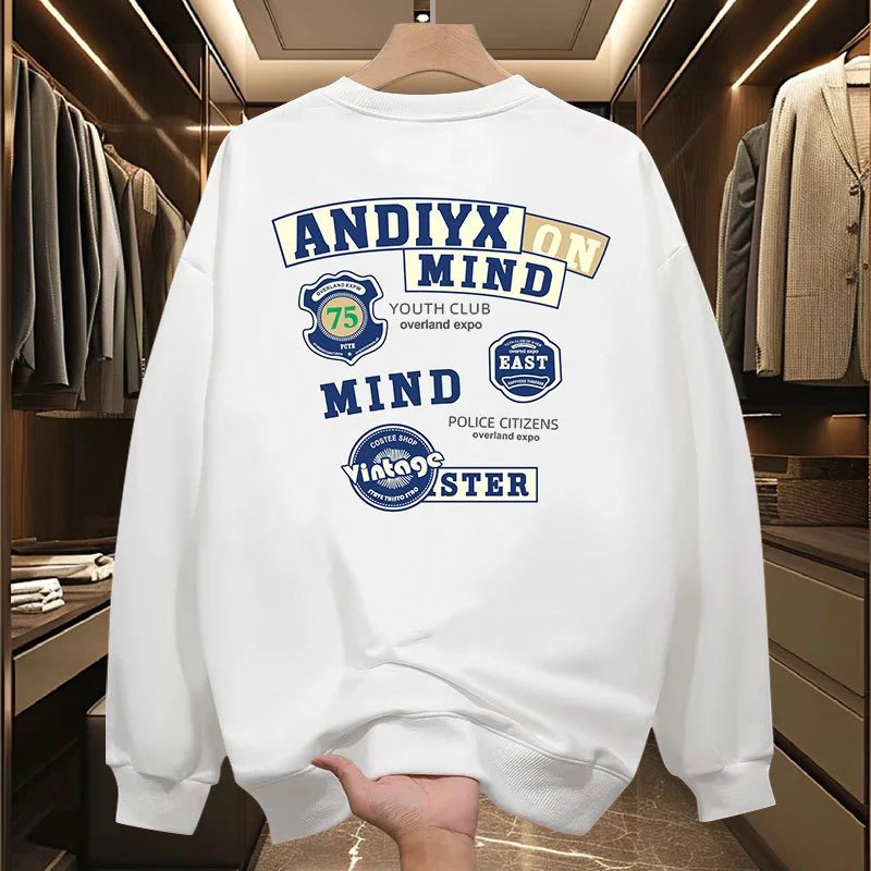 Other ANDIYX Retro Street Cotton Unisex Sweatshirt - Buy on Kakobuysheetfind