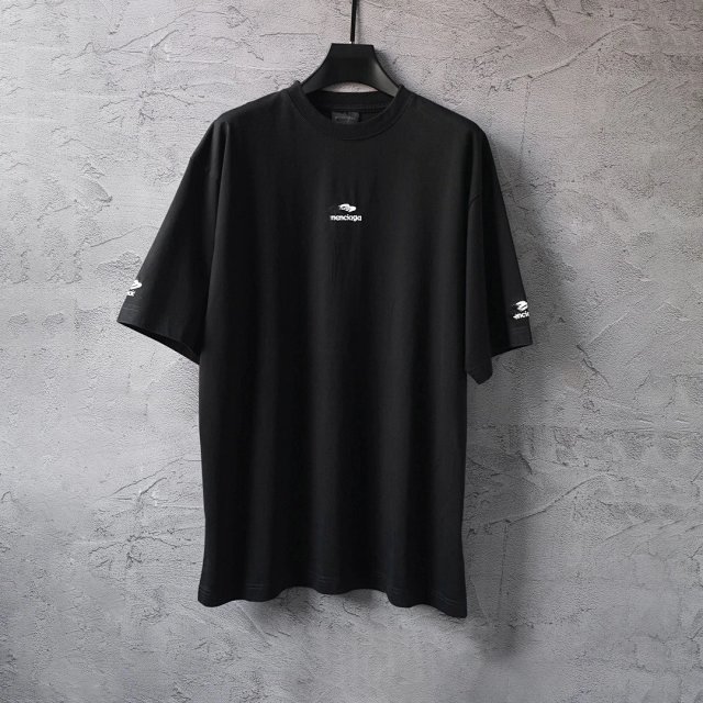 Balenciaga Balenciaga Black Oversized Cotton Logo T-Shirt Unisex Tee - Buy on Kakobuysheetfind