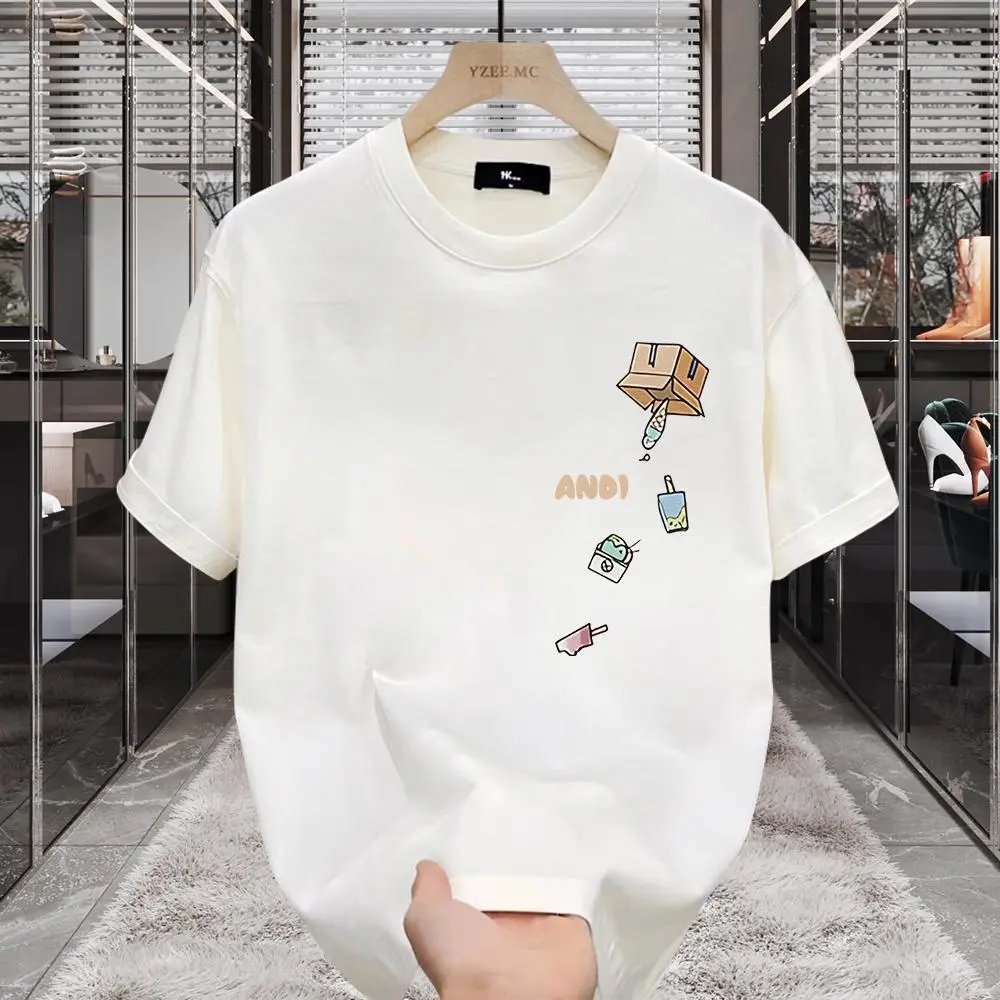 Other YZEE MC Off-White Cartoon Cotton Unisex T-Shirt - Buy on Kakobuysheetfind