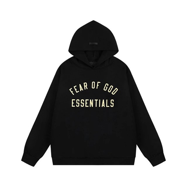  Essentials Fear of God Essentials Black Cotton Hoodie - Buy on Kakobuysheetfind
