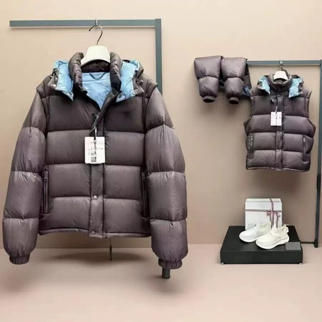 Moncler Moncler Gray Purple Goose Down Winter Jacket - Buy on Kakobuysheetfind