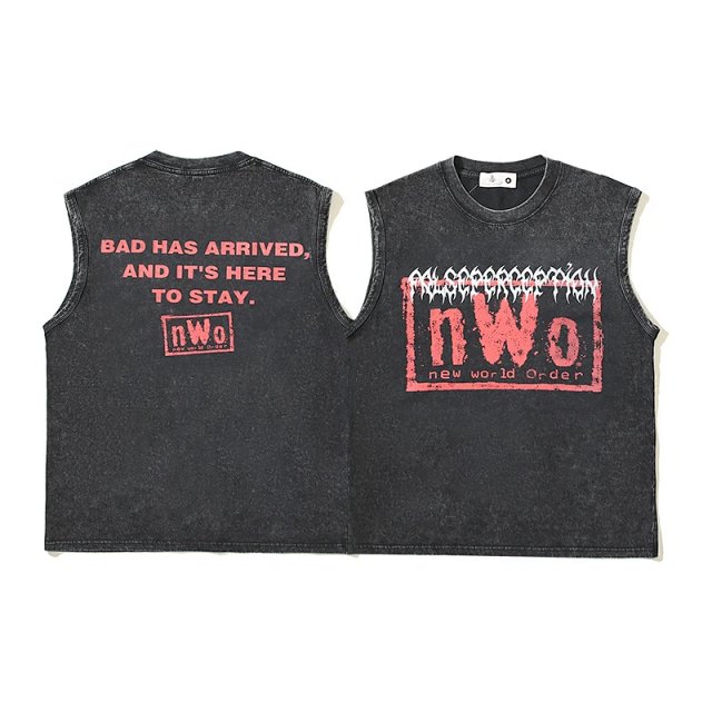 False Perception False Perception Vintage Black nWo Sleeveless T-Shirt - Buy on Kakobuysheetfind