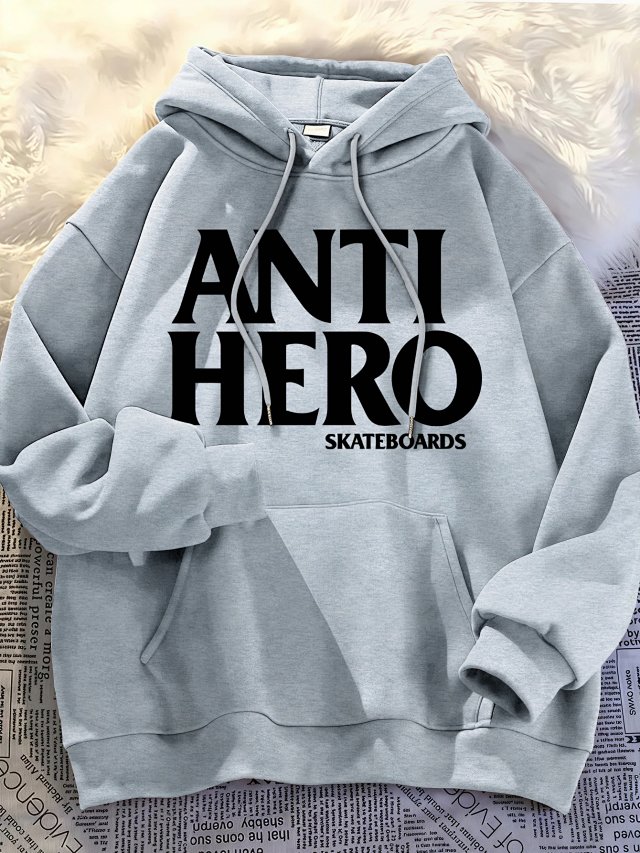 Other Anti Hero Skateboards Gray Oversized Unisex Hoodie - Buy on Kakobuysheetfind