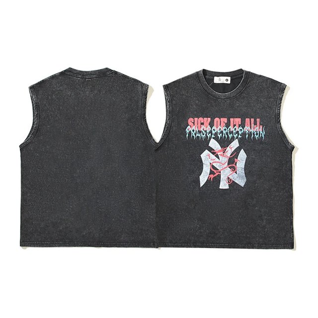 Other Other Vintage Sleeveless Rock Graphic Black Tee - Buy on Kakobuysheetfind