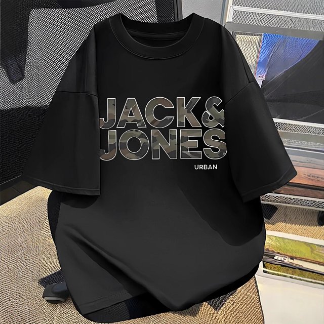 Jack Jones Jack & Jones Urban Black Loose Fit T-Shirt - Buy on Kakobuysheetfind
