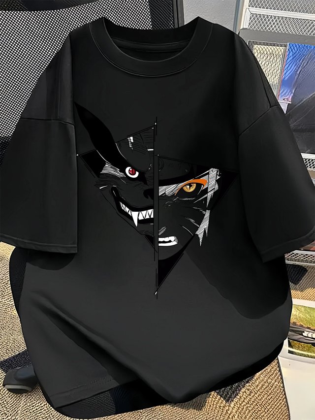 Jack Jones Jack Jones Black Beast Print Street Style T-Shirt - Buy on Kakobuysheetfind