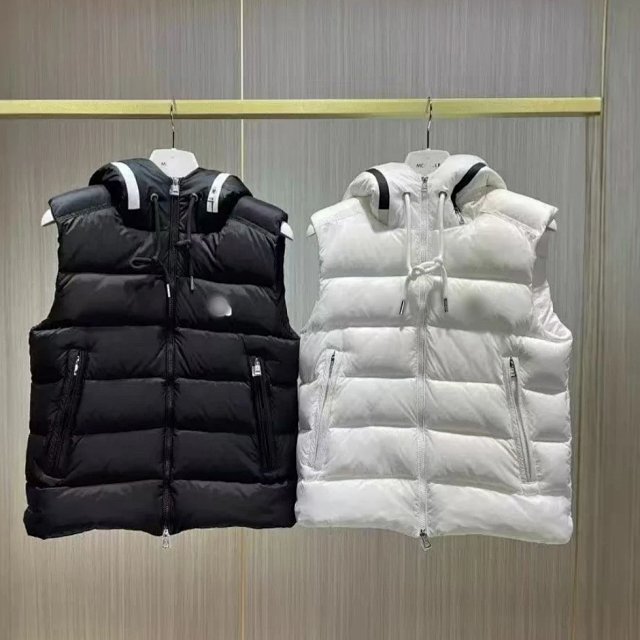 Moncler Moncler Classic Black Goose Down Hooded Vest - Buy on Kakobuysheetfind
