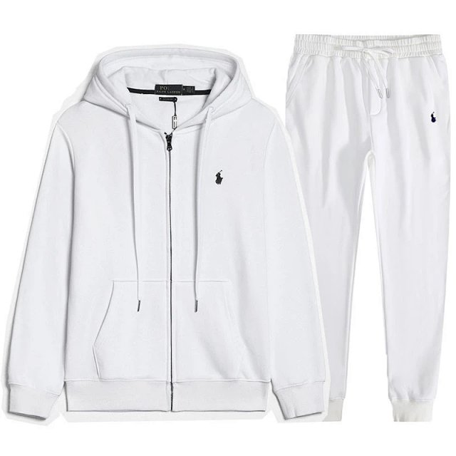 Ralph Lauren Ralph Lauren Polo White Full Zip Hoodie Tracksuit Unisex - Buy on Kakobuysheetfind