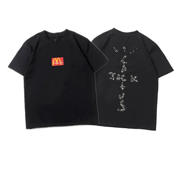 Cactus Jack Cactus Jack Black Cotton Street Style T-Shirt - Buy on Kakobuysheetfind